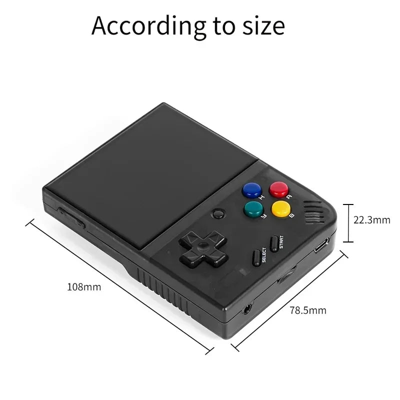 MIYOO Mini Plus Portable Retro Handheld Game Console V2 Mini+ 3.5 Inch IPS Screen Classic Video Game Console Linux System Gift